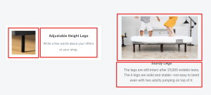 如何将offer模块从原来的左右结构变成上下结构（上图片下文字）-Shopify 问答社区