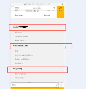 footer页脚内容在移动端的折叠效果如何设置？-Shopify 问答社区