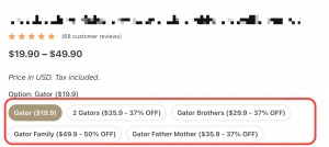 过滤器和套餐设置-Shopify 问答社区